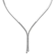 Diamantencollier-weissgold