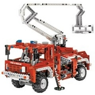 Lego-technic-8289-roter-feuerwehr-truck