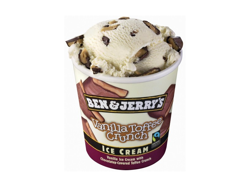 Ben & Jerry´s Vanilla Toffee Crunch Testberichte bei yopi.de