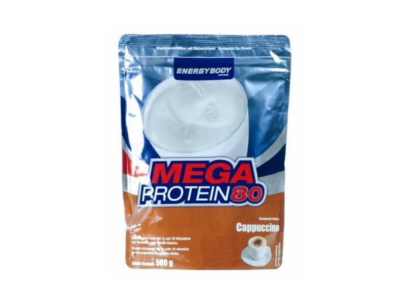 Energybody Mega Protein 80 Cappuccino Produktdaten Und Eigenschaften Bei Yopi De