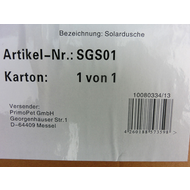 Versandaufkleber
