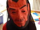 Halloween-maske