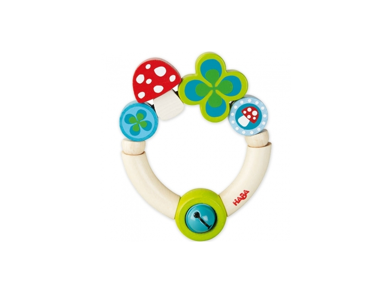 HABA 1121 Greifling Kringelringel - Baby Spielzeug Mit Beweglichen Teilen