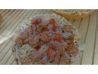 Pizzaburger-salami
