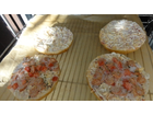 Pizzaburger-salami