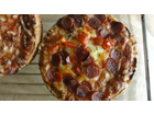 Pizzaburger-salami