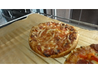 Pizzaburger-salami