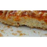 Pizzaburger-salami