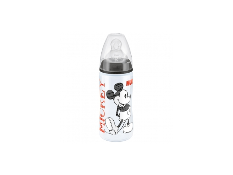 Starter Set mit 4 Anti-Colic Weithalsflasch NUK Disney Mickey First Choice 