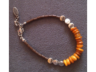 Esprit-armband-mit-orangefarbenen-perlen