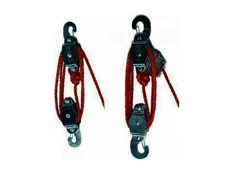 Carrucola Schörken Da 300 Kg Con Fermacorda - Per Sollevamento Carichi, Attrezzatura Nautica E Fai Da Te - Foto 10