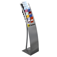 Durable-kerkmann-prospektstaender-varia-din-a4-alusilber-32-x-34-x-132-cm