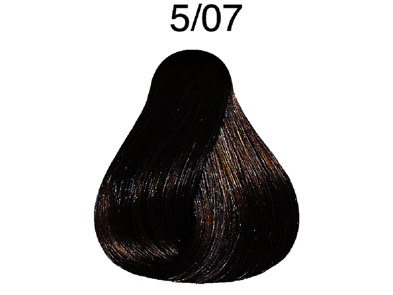 Wella Professionals Koleston 5/ Hellbraun Pur – Cremehaarfarbe 60 Ml, Mit Triluxiv Technology