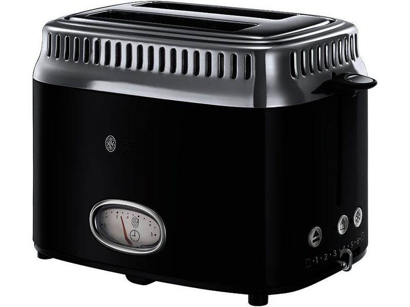 Russell Hobbs Retro Classic Noir Kompakt Toaster Preise und