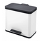 Hailo-profiline-solid-oeko-trio-l-muelltrenner-aus-stahlblech-kunststoff-3x9-liter-3-einzeln-herausnehmbare-inneneimer-deckeldaempfung-soft-close-0633-090