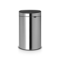 Brabantia-112867-touch-bin-recycle-mit-zwei-herausnehmbaren-kunststoffeinsaetzen-matt-steel-fpp-10-l-23-l