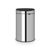 Brabantia-115004-touch-bin-recycle-mit-zwei-herausnehmbaren-kunststoffeinsaetzen-brilliant-steel-10-l-23-l