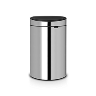 Brabantia-115004-touch-bin-recycle-mit-zwei-herausnehmbaren-kunststoffeinsaetzen-brilliant-steel-10-l-23-l