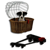 Rixen-kaul-klickfix-doggy-basket-fuer-racktime-schwarz-m-0399r