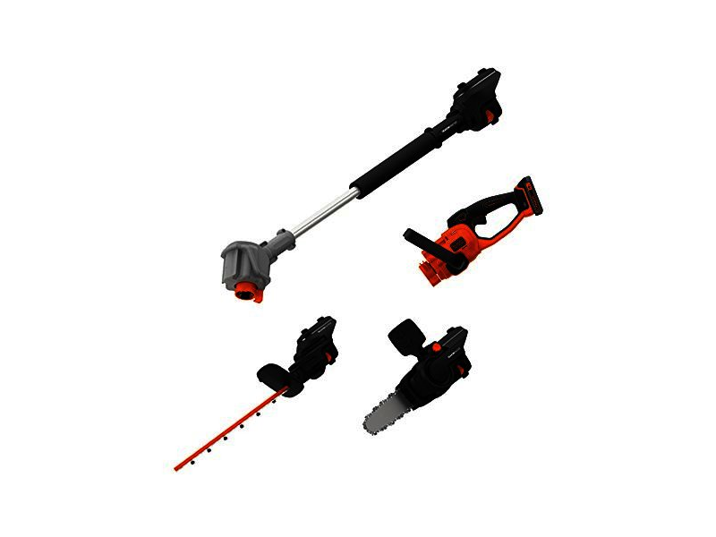 Black & Decker 4in1 Akku Heckenschere und Kettensäge Seasonmaster