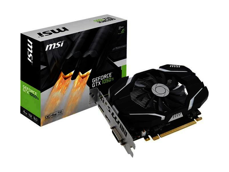 MSI GeForce GTX1050 Ti 4GT OC 4GB - Preise und Testberichte bei yopi.de