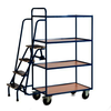 Rollcart-08-7274-tischwagen-mit-4-trittstufen-ral5010-enzianblau