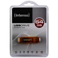 Intenso-intenso-rainbow-line-64gb-orange