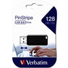 Verbatim-pinstripe-128gb-schwarz