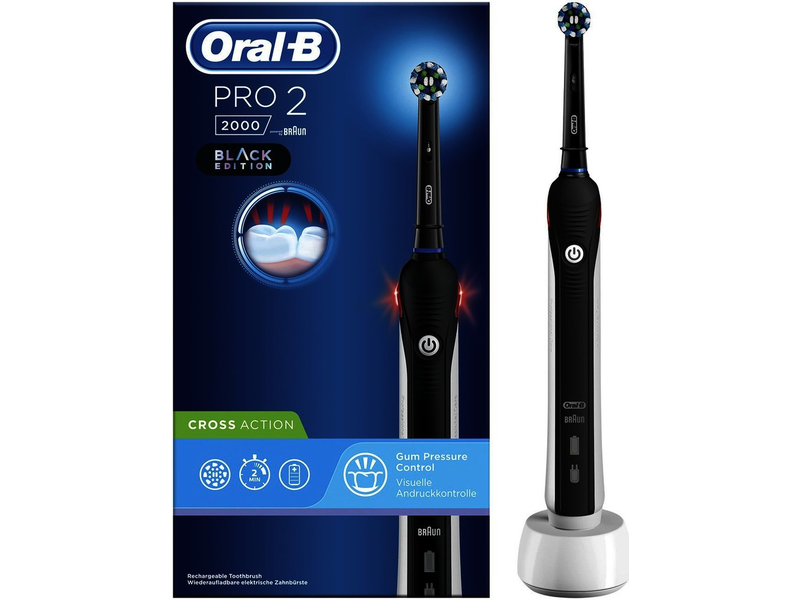 Braun OralB Pro 2 2000 Black Edition Preise und Testberichte bei yopi.de
