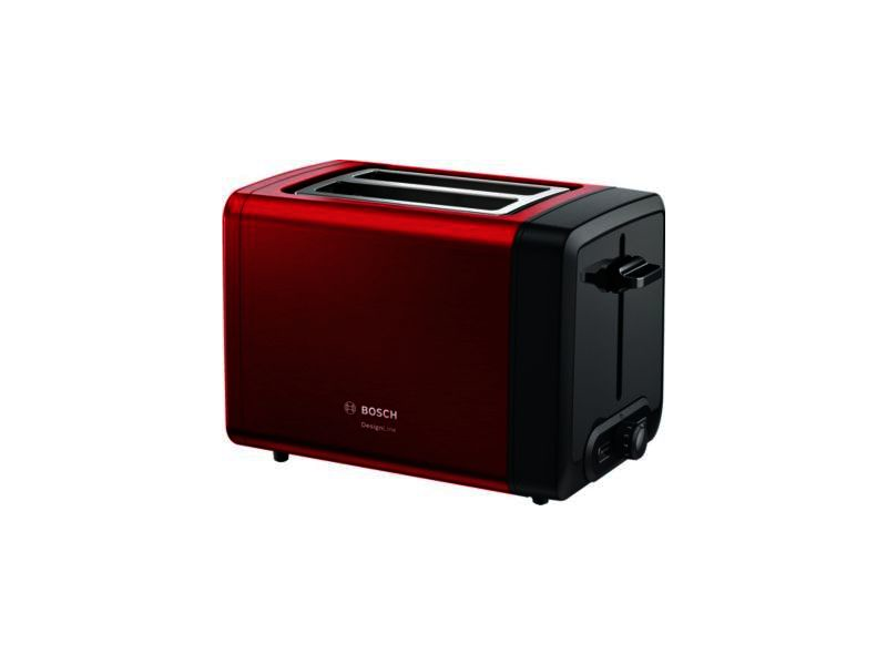 Bosch TAT4P424 DesignLine kompakt Toaster rot Preise und Testberichte