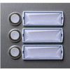 Friedland-400112-klingelplatte-beleuchtet-mit-namensschild-3fach-silber-matt-eloxiert-15v