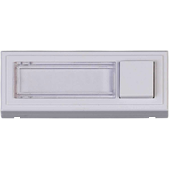 Heidemann-klingelplatte-1fach-70511-weiss-24-v-1-a-70511