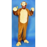 Affe-overall-tierkostuem