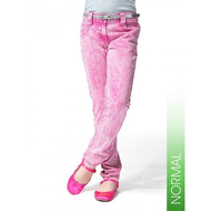 Maedchen-jeans-pink