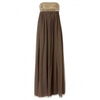 Apart-langes-bandeau-kleid