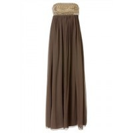 Apart-langes-bandeau-kleid