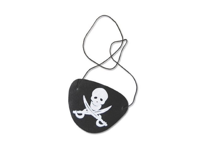 NiCoLa 24 Stück Piraten-Augenklappen Aus Filz – Mit Totenkopf-Muster, Für Kinder & Erwachsene. Ideal Für Halloween, Mottopartys & Kostüme.