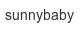 sunnybaby sunnybaby