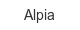 Alpia alpia