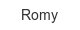 Romy romy