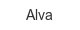 Alva alva