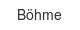 Böhme boehme