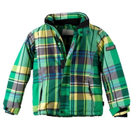 Jungen-skijacke-kariert