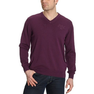 Herren-pullover-violett