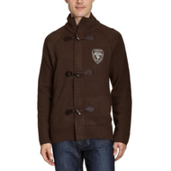 Herren-strickjacke-dunkelbraun