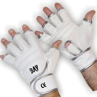 Handschuhe-weiss-leder