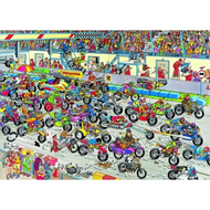 Jumbo-spiele-motorradrennen