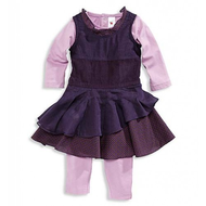 Baby-kleid-violett