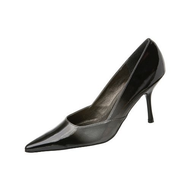 Pumps-schwarz-spitz