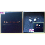 Crystelle-damenohrhaenger-375-gelbgold-swarovski-kristalle-weiss